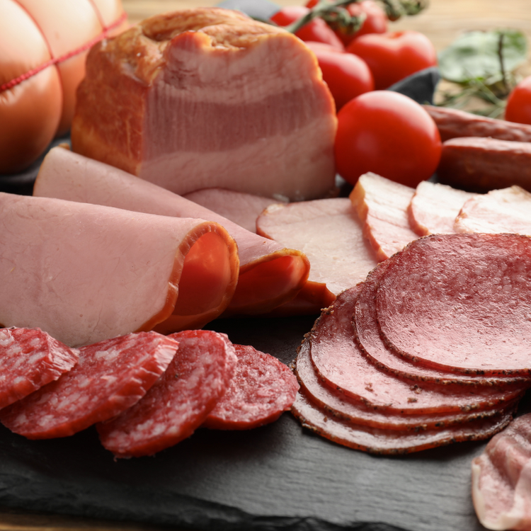 ハムやソーセージは無添加を選んでください🍖